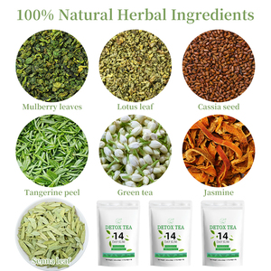 Té Detox Adelgazante de 14 Días, 3g X 14 Bolsitas de Té, Limpieza Detox, Quema Grasa, Abdomen Plano, Metabolismo Rápido - Product Image 3