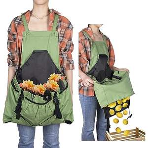 Échantillon gratuit Sac de récolte pliable personnalisé Sac de cueillette de fruits Poche de rangement pour la récolte de fruits et légumes Tablier de récolte - Product Image 4