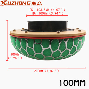 Filtro de Aire para Auto Xuzhong, Diseño Hexagonal Verde de 80-100mm, Repuesto - Product Image 2