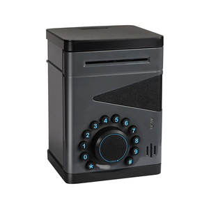 Nueva alcancía caja <span class=keywords><strong>de</strong></span> contraseña simulada Almacenamiento <span class=keywords><strong>de</strong></span> dinero Mini cajero automático para niños - Product Image 3