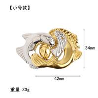 Mini alliage Animal marin Design fil métallique IQ défi jeux de test verrouillage déverrouiller jouet pour adolescents casse-tête Puzzles