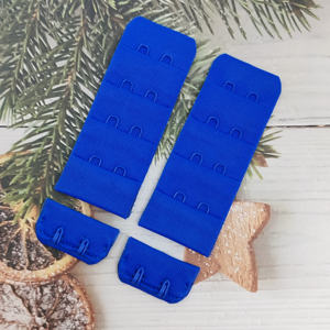 Ganchos y ojales 4*2 al por mayor para lencería femenina, cierres traseros, accesorios para trajes de baño sin costuras, conectores de clip. - Product Image 1