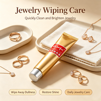 Pâte nettoyante et polissante aromatique, adaptée au nettoyage et au soin de l'or, de l'argent, des bijoux, des diamants et du jadéite