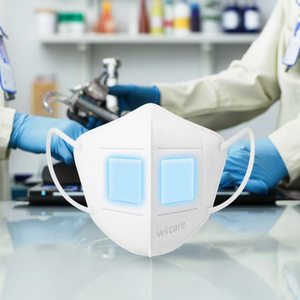 Masque d'humidification Wiicare en tissu non tissé à 3 couches, réutilisable, pour le soin de la rhinite, ajustement confortable, soulagement de la sécheresse - Product Image 3