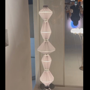 <span class=keywords><strong>Lampada</strong></span> da terra a <span class=keywords><strong>soffitto</strong></span> con fiori che si aprono e si chiudono, illuminazione dinamica a forma di fiore per gallerie d'arte - Product Image 4