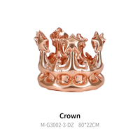 CYmylar vente en gros joyeux anniversaire couronne feuille ballon or argent rose or couronne globos pour la décoration de fête d'anniversaire