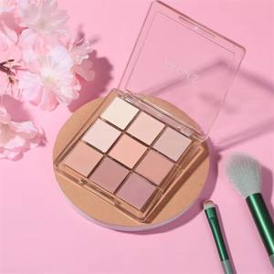 थोक 9 रंग वर्ग नग्न आंखों छाया निजी लेबल शाकाहारी मेकअप ग्लिटर दृष्टि पैलेट - Product Image 1