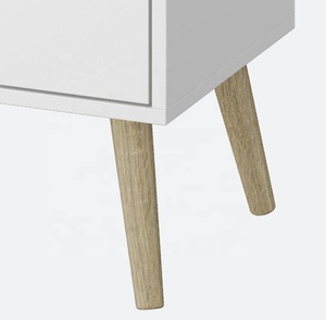 Armarios de madera Aparador Armario 2 Cajones 1 Puerta Credenza Aparador <span class=keywords><strong>librero</strong></span> - Product Image 3
