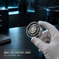 Gyroscope EDC Gen 2 en métal, jouet anti-stress pour hommes, bureau, voyage, cadeau pour adultes et adolescents