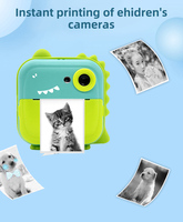 Appareil photo instantané pour enfants Yuniq Licorne Dinosaure Écran IPS 2 pouces Photo vidéo HD Batterie 1600mAh Jouet portable Cadeau Q5