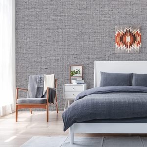 <span class=keywords><strong>Oron</strong></span> กระดาษติดผนังลายแกะและเนื้อเหนียวสีเทากันน้ำมีกาวในตัววอลล์เปเปอร์ผ้าลินินเทียมสำหรับติดผนัง - Product Image 3