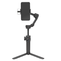 Téléphone portable pliable populaire à 3 axes avec trépied de tige d'extension de création de lumière d'appoint pour stabilisateur de cardan Selfie Stick