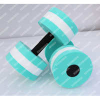 ZONWINXIN haltères aquatiques natation haltères d'eau haltères d'eau Innovations EVA-mousse rose vert