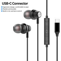 Luxuriöse High-Fidelity TYPE-C In-Ear-Kopfhörer mit 3,5mm Audiobuchse und Mikrofon für Studioüberwachung und Anrufe