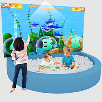 Projecteur interactif Chariot Tech Jeux muraux Système de projection interactif Terrains de jeu intérieurs