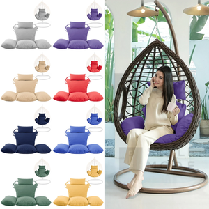 Cuscino in poliestere impermeabile in Rattan appeso uovo sedia <span class=keywords><strong>altalena</strong></span> per interni esterni <span class=keywords><strong>come</strong></span> balcone Patio Villa mobili - Product Image 3