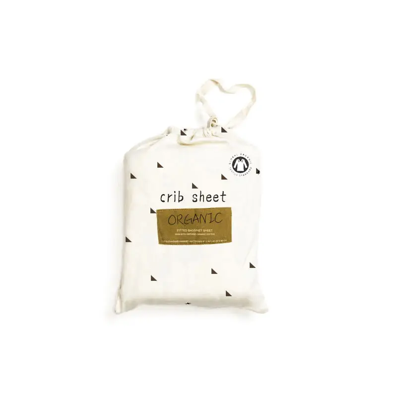 OEKO STANDARD Jersey Strick Spann betttuch Bedruckte Baby bettdecke natürliche Baumwolle Custom Organic Crib Sheet