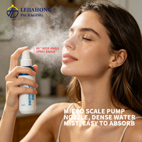 Bouteille en PET électroplaqué sur mesure fabriquée en Chine pour le toner et l'essence faciale, emballage cosmétique