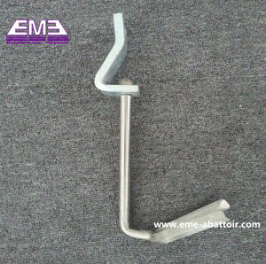 <span class=keywords><strong>Meilleur</strong></span> prix pour l'équipement de traitement des carcasses de bétail en acier inoxydable pour abattoir de moutons/chèvres EME, avec séparation des pattes - Product Image 6