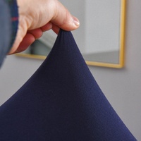 Nouveau design facile à vivre extensible durable anti-dérapant pour animaux de compagnie coloré l forme 7 places coin canapé couverture pour salon