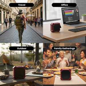 ลำโพงบลูทูธพกพา รองรับการ์ด TF/<span class=keywords><strong>FM</strong></span>/USB ลำโพงไร้สายขนาดเล็กสำหรับใช้งานกลางแจ้ง รับทำโลโก้ OEM - Product Image 6