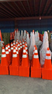 Màu Xanh Lá Cây Chanh Nhiệm Vụ Nặng Nề PVC An Toàn Giao Thông Cone 45Cm 70Cm 90Cm Kích Thước Cho Đường Cảnh Báo Giá Tốt Nhất Phản Quang Cảnh Báo Giao Thông - Product Image 5