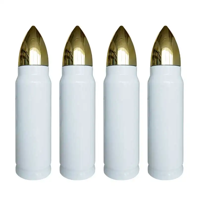 USA Warehouse stocked 500ml sublimation blanks bullet tumbler