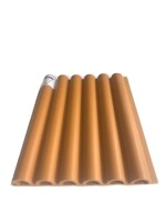 Phân vùng PVC tre tường Hội Đồng Quản trị gạch ốp rãnh trang trí bên ngoài WPC <span class=keywords><strong>Panel</strong></span> tường - Product Image 2