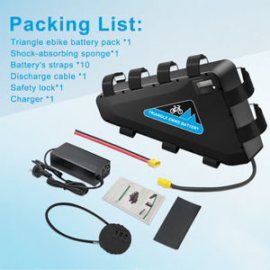 <strong>48V</strong> 60V 72V Triangle E Bike <strong>Battery</strong> Customized <strong>Li</strong>-<strong>ion</strong> <strong>Battery</strong> <strong>Pack</strong> for Ebike 1000W-3000W - Product Image 3