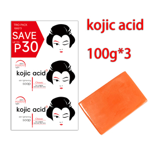 Handmade Kojic axit mặt xà phòng rắn đu đủ xà phòng truyền với các loại tinh dầu thơm thương mại qua biên giới Philippines 100g Trọng lượng - Product Image 1