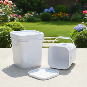 Conteneurs carrés <span class=keywords><strong>de</strong></span> qualité alimentaire pour grains <span class=keywords><strong>de</strong></span> blé entiers, bacs durables pour produits secs, pour la mouture <span class=keywords><strong>de</strong></span> <span class=keywords><strong>farine</strong></span> biologique et autres solides - Product Image 3