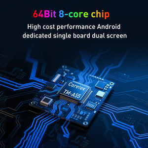 Tốt nhất Car DVD Player Màn hình kép với môi trường xung quanh ánh sáng đôi 10.1 inch màn hình cảm ứng Android 13 trong xe máy nghe nhạc với chức năng 360 - Product Image 6