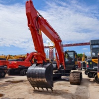 Excavatrice d'occasion Hitachi ZX240 24 tonnes, performances stables, Hitachi ZX200 ZX210 ZX300, état de fonctionnement complet et prête à la vente