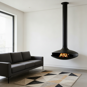 Chimenea <span class=keywords><strong>de</strong></span> <span class=keywords><strong>leña</strong></span> <span class=keywords><strong>de</strong></span> fuego Real <span class=keywords><strong>de</strong></span> 1000mm, calefacción electrónica <span class=keywords><strong>de</strong></span> Alcohol <span class=keywords><strong>para</strong></span> sala <span class=keywords><strong>de</strong></span> estar, platillo volador, diseño colgante - Product Image 6