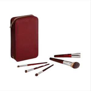 MOQ Travel Manicure Kit Nail Jewellery & <b>Lipstick</b> Bag Care Kit with PU Bag Nail Clippers Cuticle Scissors Tweezers Nail File - Product Image 5