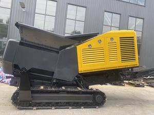 Di động băm nhỏ Giá máy tái chế tốc độ chậm chất thải Shredder theo dõi di động Shredder - Product Image 3