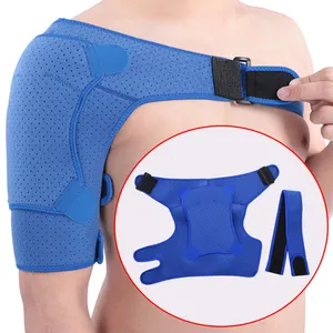 Left and right universal arm guard movement adjustable shoulder support with diving material pressurized shoulder pad