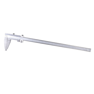 Calibrador Vernier Dasqua de 0-500 mm, de Alta Resistencia, con Mordazas de Estilo Nib de Gran Tamaño y Ajuste Fino, 1310-0005, 500 mm - Product Image 3