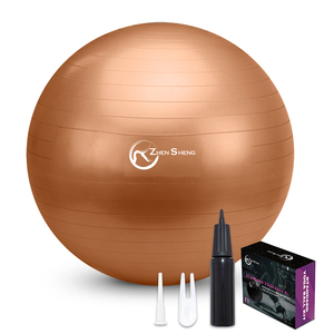Pelotas de Yoga Zhensheng ODM de 55cm, 65cm y 75cm con Logotipo Personalizado, Pelota de Equilibrio para Fitness - Product Image 4