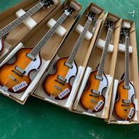 Guitare Basse Électrique Hofner Corps Acajou 4 Cordes Couleur Sunburst En Stock Expédition Rapide
