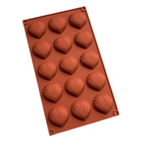 Écologique DIY Ensemble D'outils De Cuisson Pétoncle Cookie Shell Gâteau Moule Silicone Caoutchouc Pâtisserie Buses Mousse Emballé OPP Sac pour