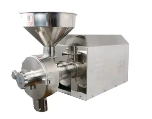 Commercial Gasoline engine Spice Fresh Pepper dry chilli grinding machine