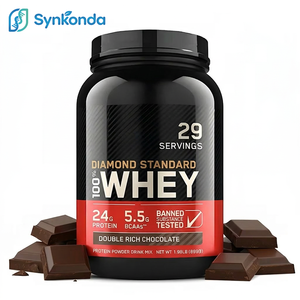 Proteína de Suero de Leche 100% OEM, Sabor Chocolate Doble, 1.98 Libras, Suplementos Deportivos para Adultos, 24 g, 29 Porciones - Product Image 1