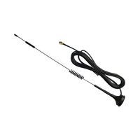 Antenne 4G noire 12dBi pour voitures, camions, bateaux, 700-1800-2700MHz, antennes de communication à ventouse