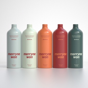 Botella de Aluminio Mate Ecológica con Bomba y Pulverizador de 60ml/100ml para Envasado de Limpiador Facial, Perfume o Loción - Product Image 6