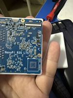 NanoPi R3S Lts Raspberry Pi OpenWrt SBC Rockchip RK3328 1G RAM 5V para WiFi IoT