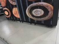 Écran LED de location P2.6 500x1000 pour cabine DJ, comptoir d'accueil, scène, événement, mur vidéo LED, installation rapide, affichage personnalisé