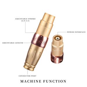 Machine SMP à course réglable 2,0 mm-3,5 mm, stylo de tatouage PMU, mini pistolet de tatouage pour lèvres, sourcils et poils, fournitures pour maquillage permanent - Product Image 4