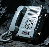 Échantillons Gratuits - Téléphone Ignifuge KTH123 pour Appel d'Urgence en Chambre de Refuge Souterraine, Sonnerie 60V 35mA 90dB Ex d