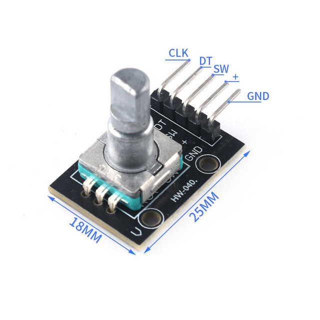 360-degree rotary encoder module KY-040 FOR module